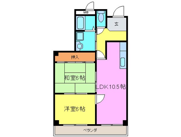 エテルネル21の物件間取画像